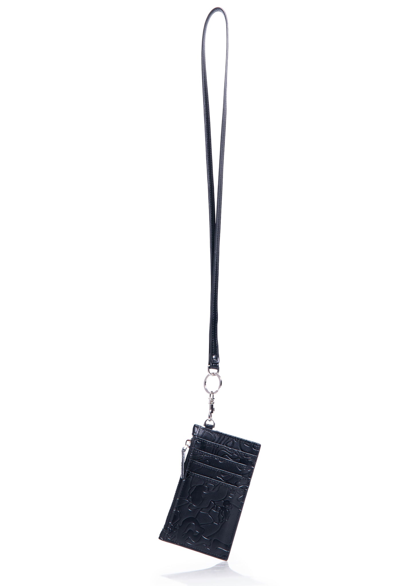 DEAD. camo card + cash holder lanyard