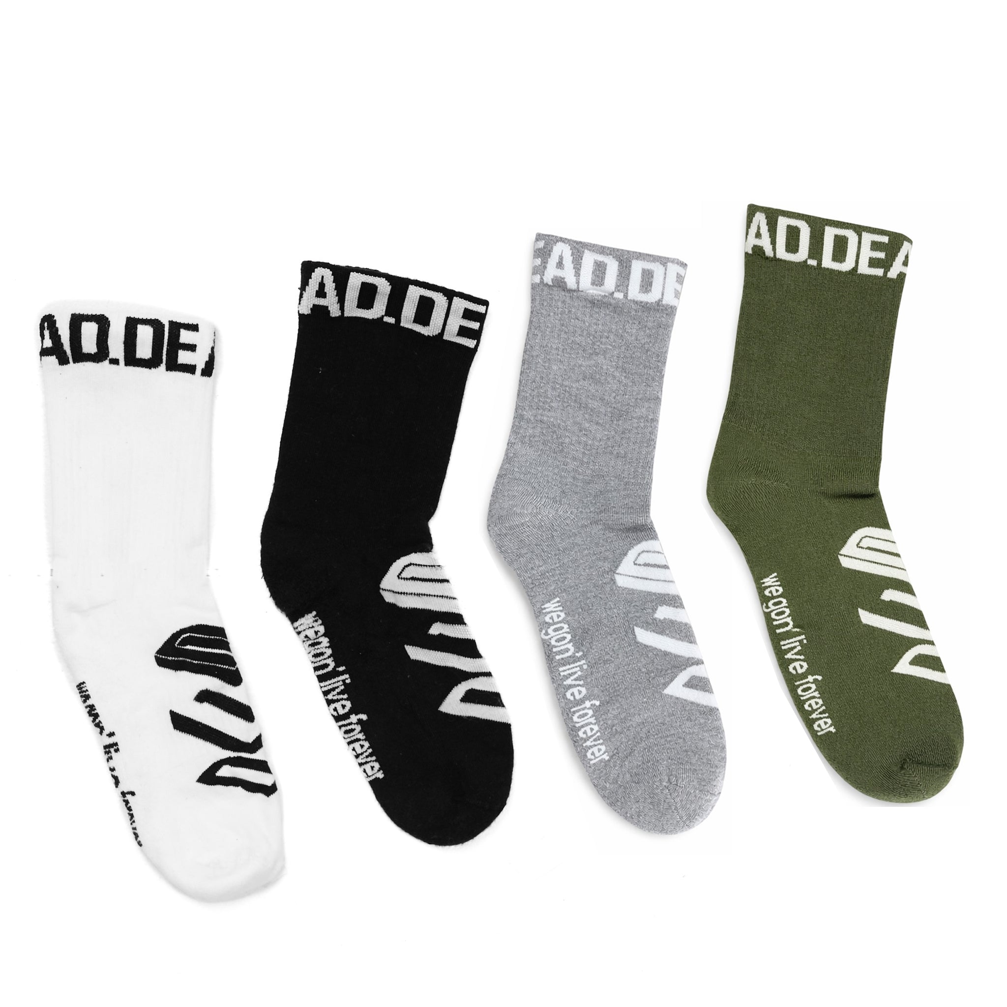 DEAD. tennis socks