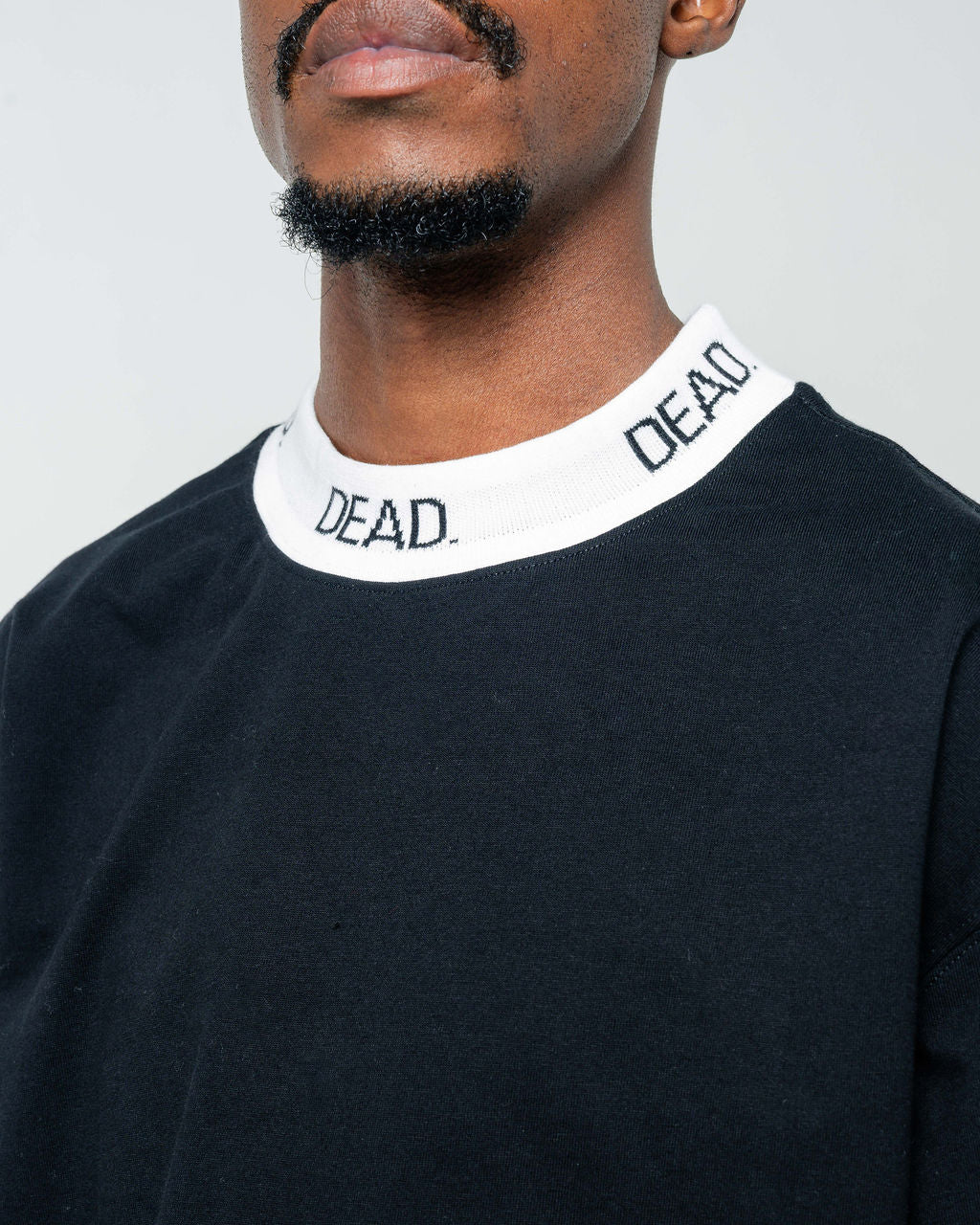 Two Coloured Ribbed Long Sleeve T-shirt