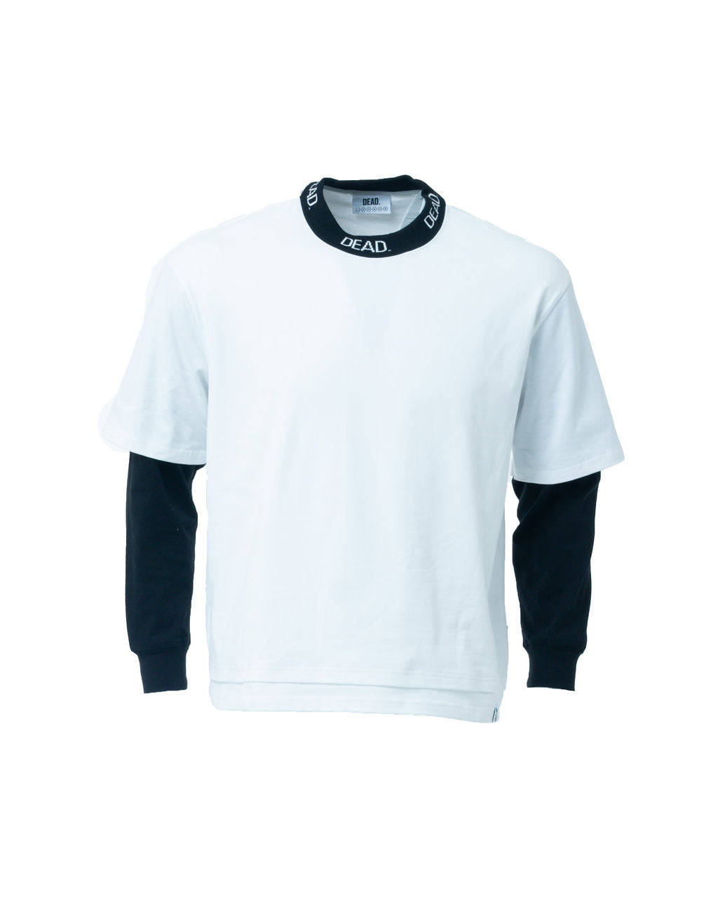 Two Coloured Ribbed Long Sleeve T-shirt