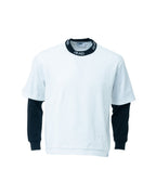 Two Coloured Ribbed Long Sleeve T-shirt