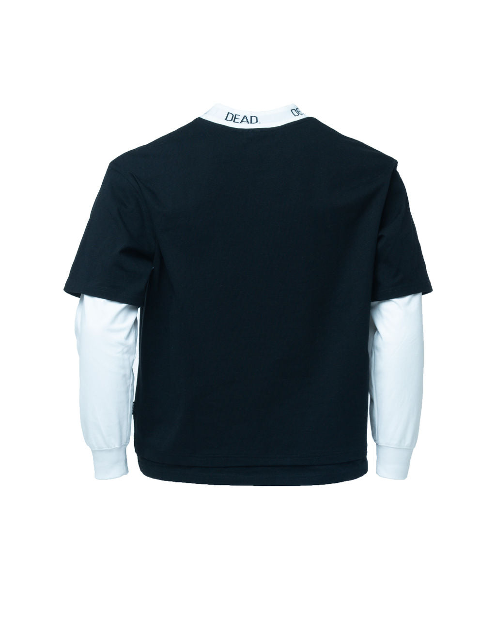 Two Coloured Ribbed Long Sleeve T-shirt
