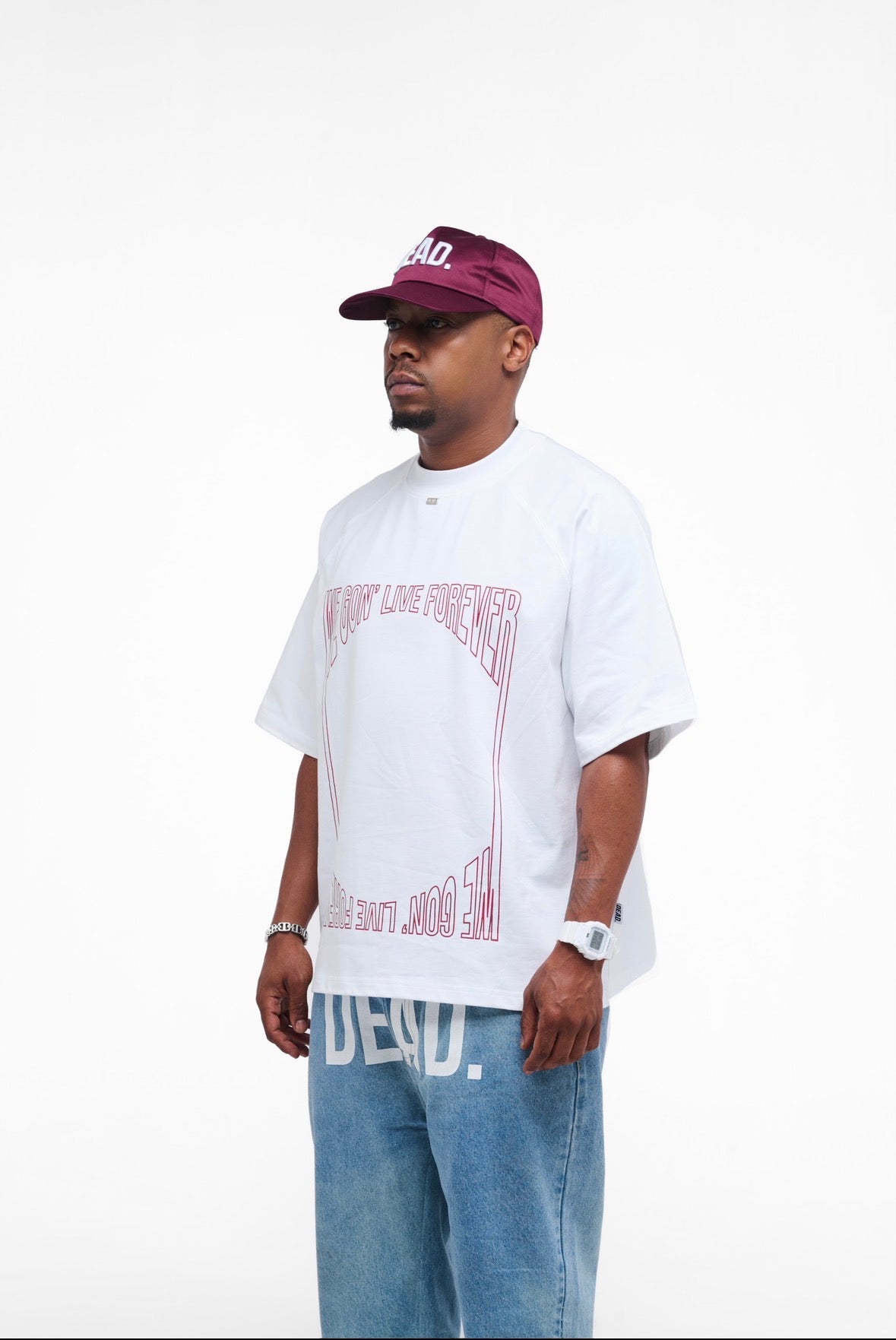 We Gon' Live Forever T-shirt White