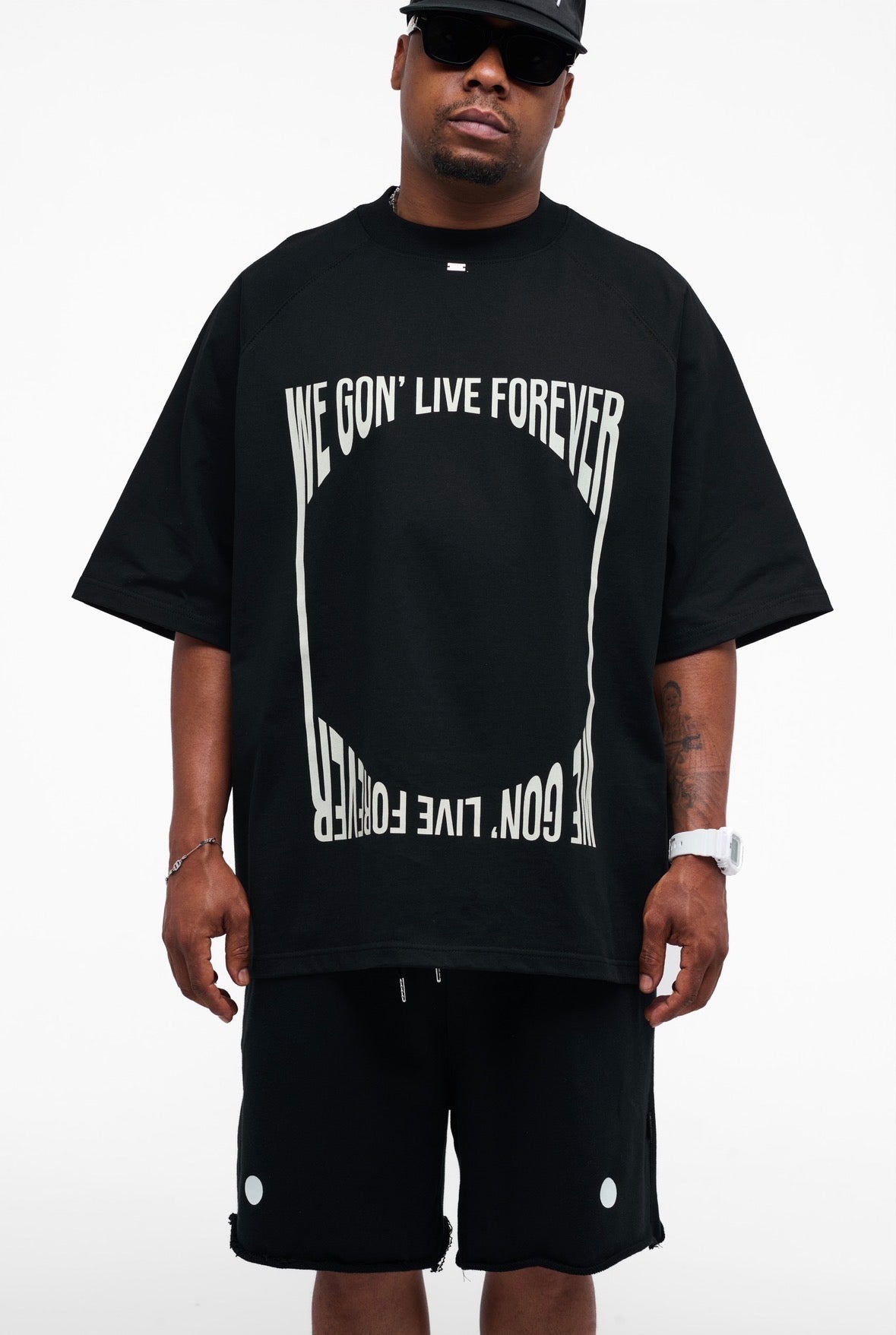 We Gon' Live Forever T-shirt Black