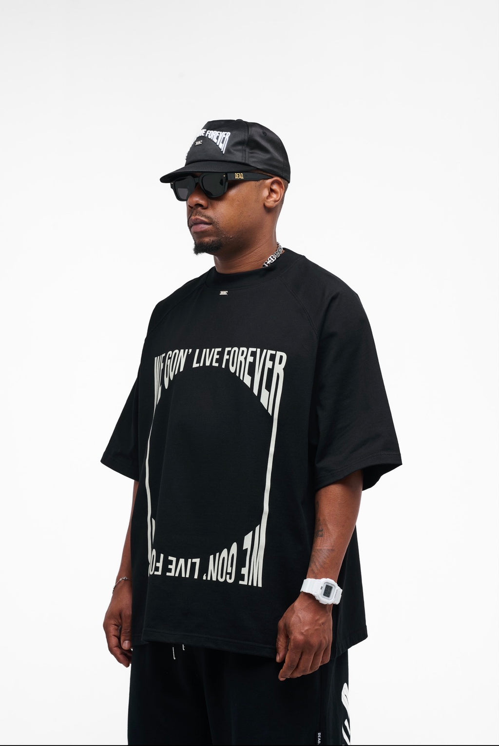 We Gon' Live Forever T-shirt Black