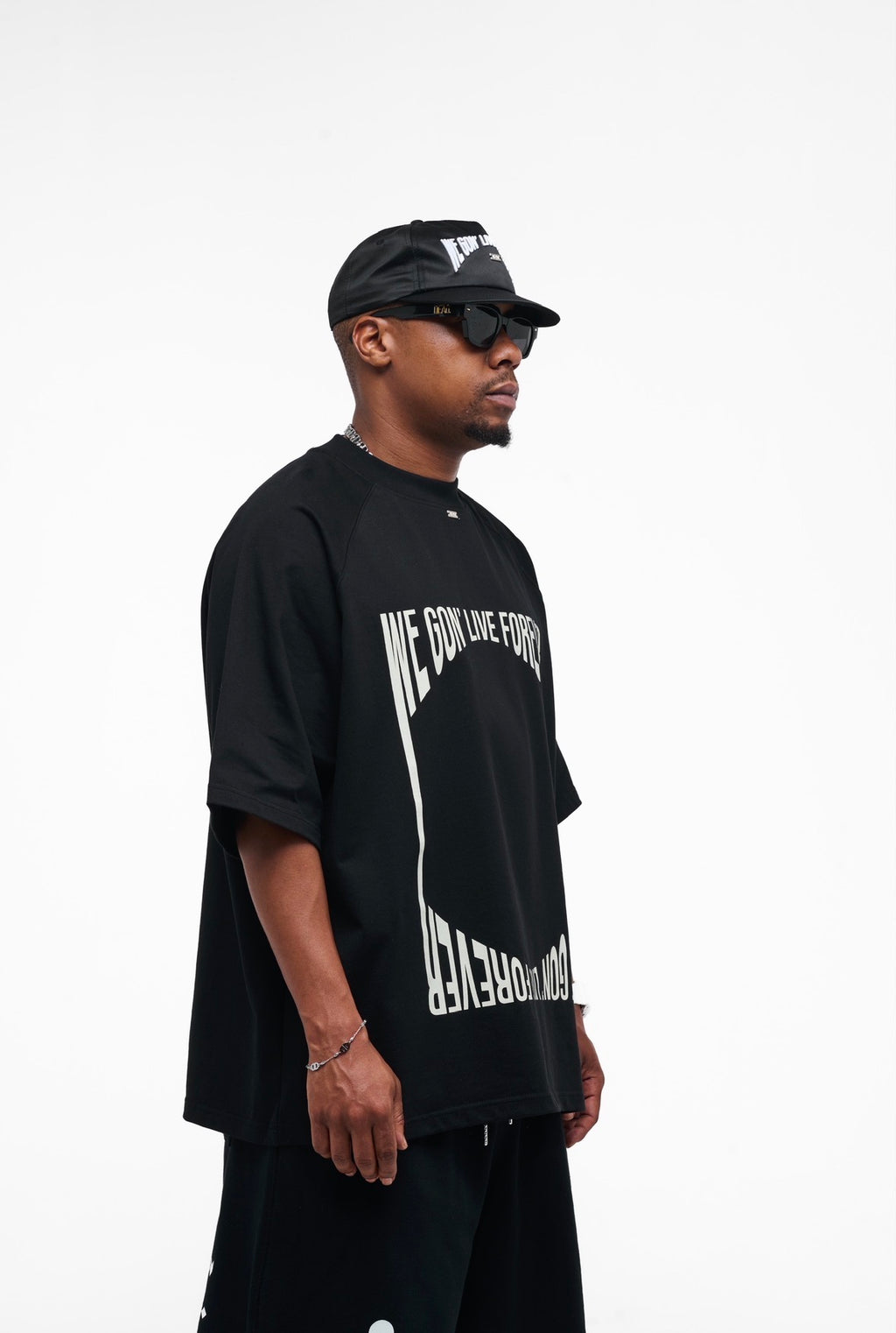 We Gon' Live Forever T-shirt Black