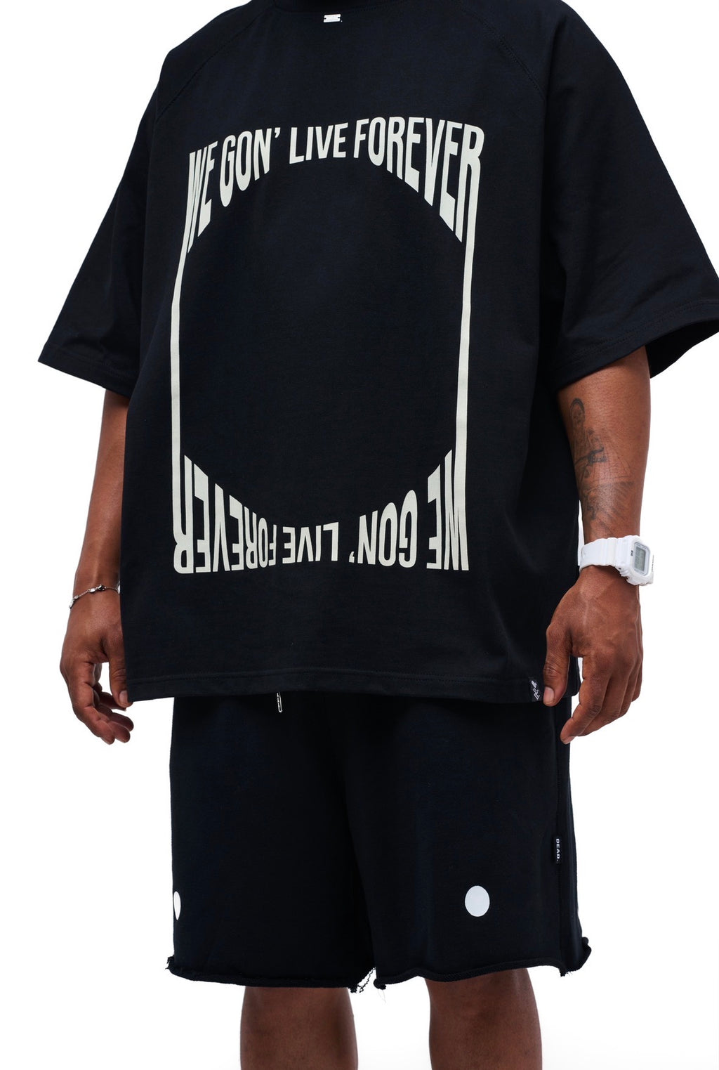 We Gon' Live Forever T-shirt Black