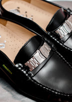 D.AKOTAS - Silver Buckle Mules