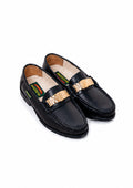 D.AKOTAS - Gold Buckle Moccasins